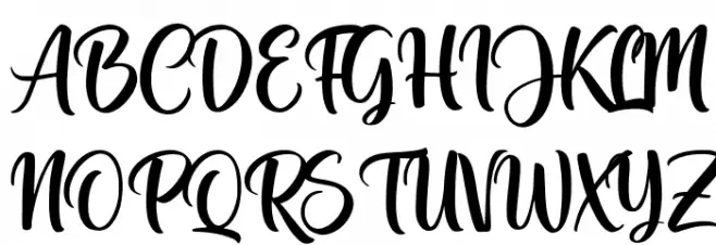 Justicia Font UPPERCASE