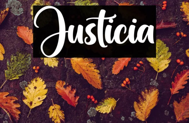 Justicia Example 1