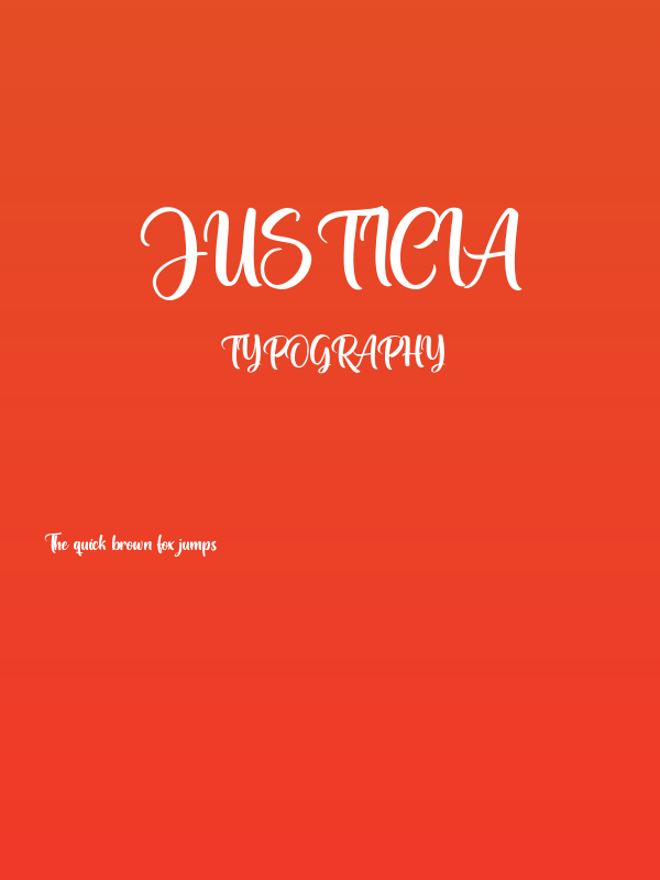 Justicia Poster