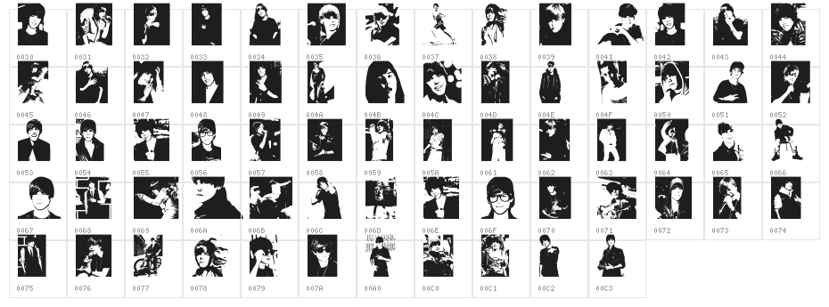Justin Bieber Character Map