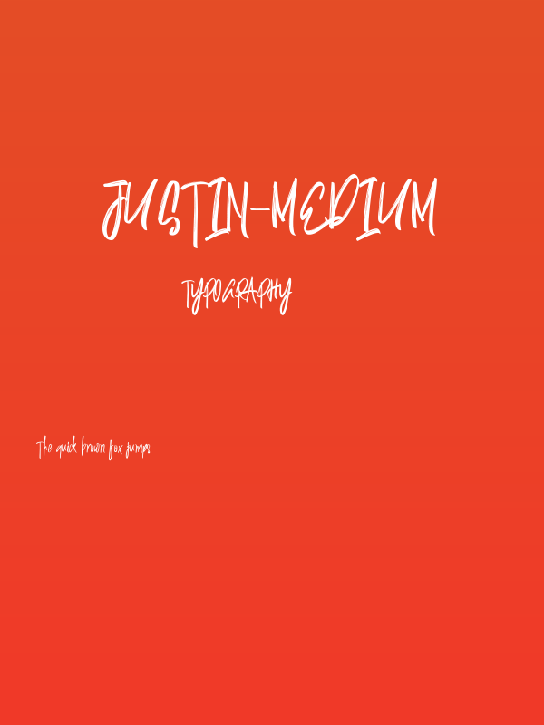 Justin-Medium Poster