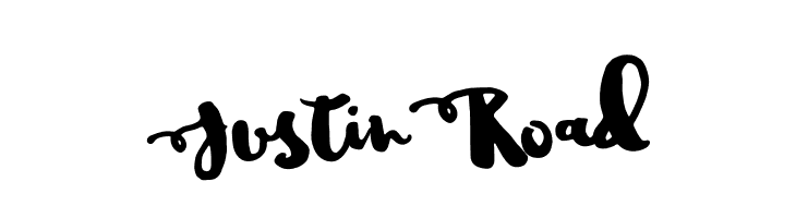 JustinRoad  Fuentes Gratis Descargar