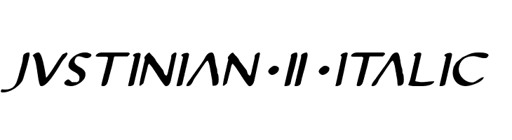 Justinian 2 Italic Font