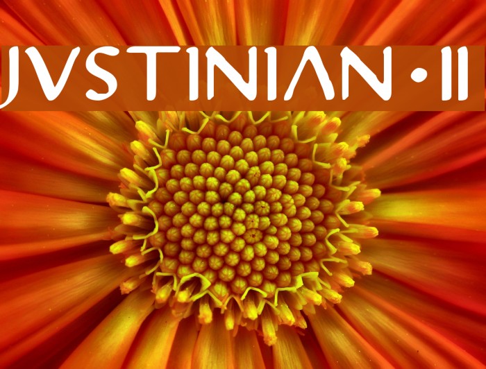 Justinian 2 Font examples