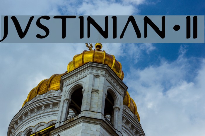 Justinian 2 Font examples