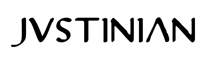 Justinian  Frei Schriftart Herunterladen
