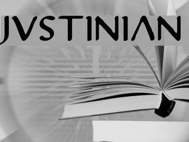 Justinian フォント examples