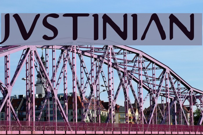 Justinian Font examples