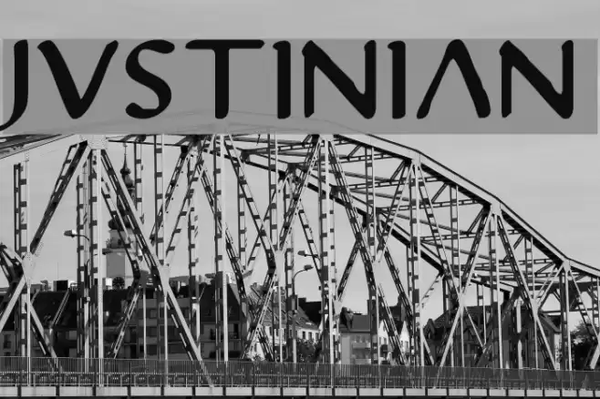 Justinian フォント examples
