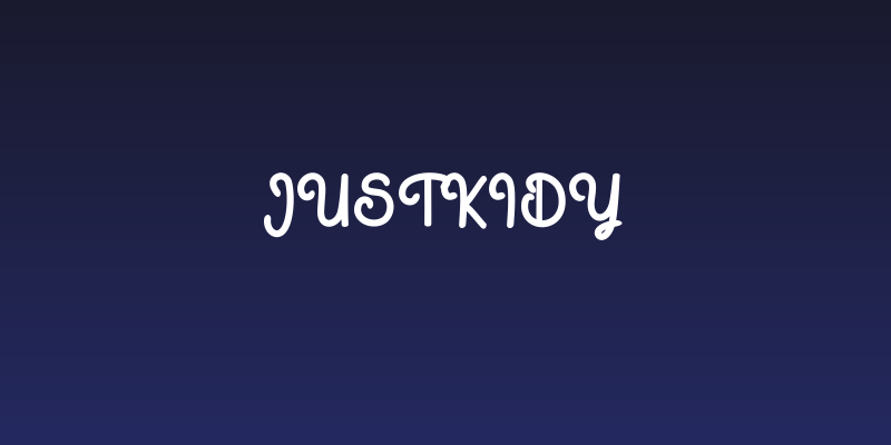 Justkidy Social Header