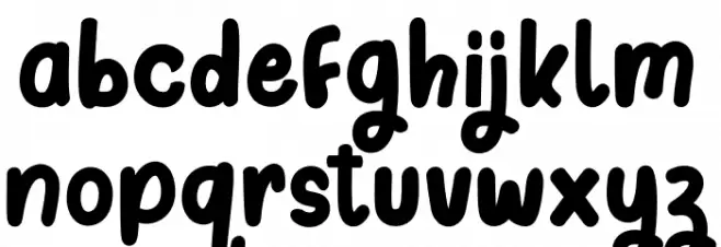 Justkidy Caratteri MINUSCOLO