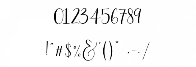 JustlovePersonalUseOnly Font OTHER CHARS