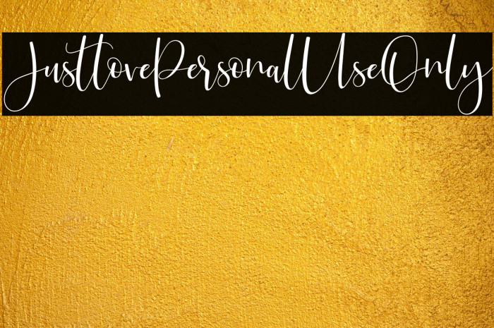 JustlovePersonalUseOnly Example 1