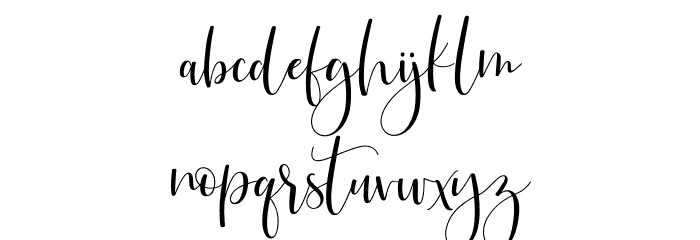 JustlovePersonalUseOnly Font LOWERCASE