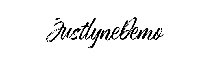 JustlyneDemo  नि: शुल्क फ़ॉन्ट्स डाउनलोड