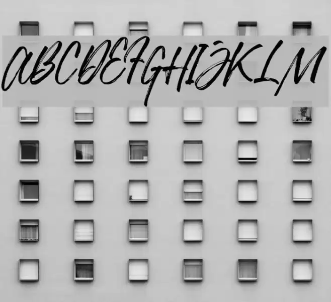 JustlyneDemo Font examples