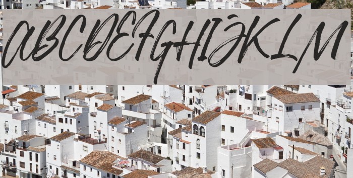 JustlyneDemo Font examples