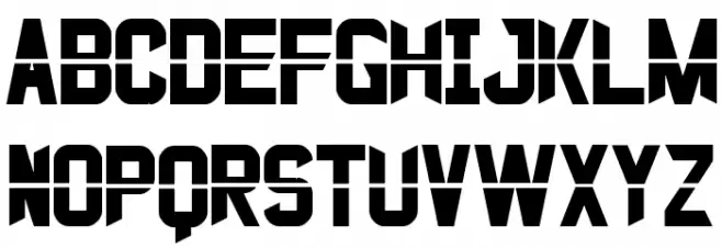 Justo St フォント 大文字