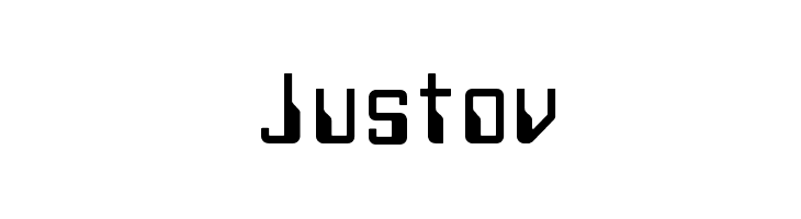 Justov  नि: शुल्क फ़ॉन्ट्स डाउनलोड