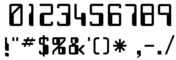 Justov Font OTHER CHARS