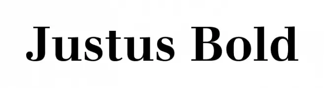 Justus Bold  baixar fontes gratis