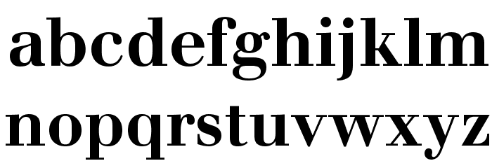 Justus Bold Font LOWERCASE
