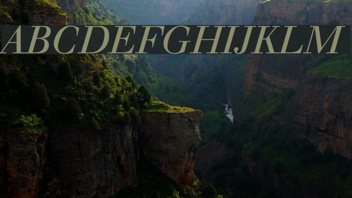 Justus Italic Font examples