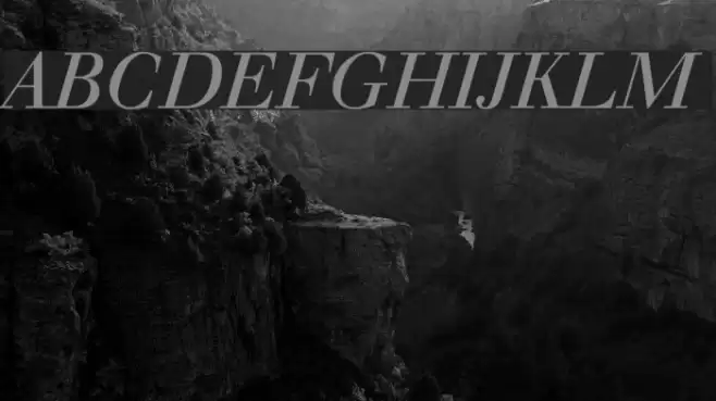 Justus Italic Font examples