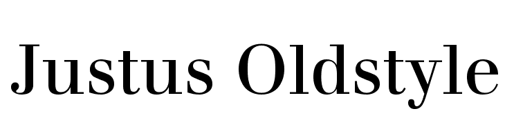 Justus Oldstyle Font