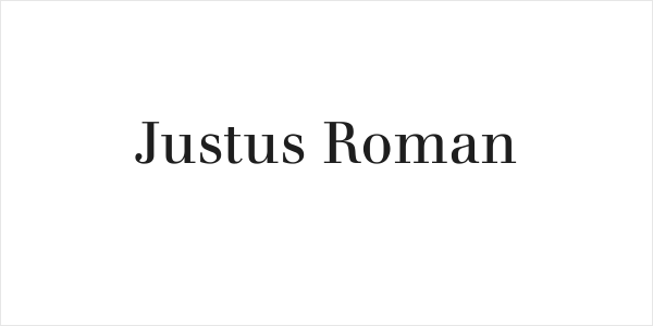 Justus Roman Logo