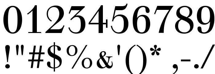 Justus Versalitas Font OTHER CHARS