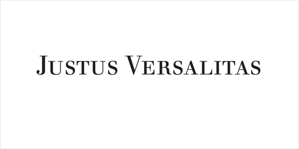 Justus Versalitas Logo