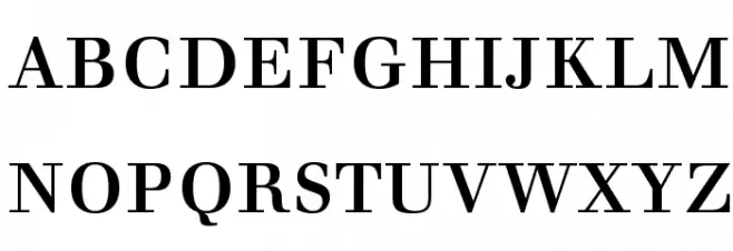 Justus Versalitas Caratteri MINUSCOLO