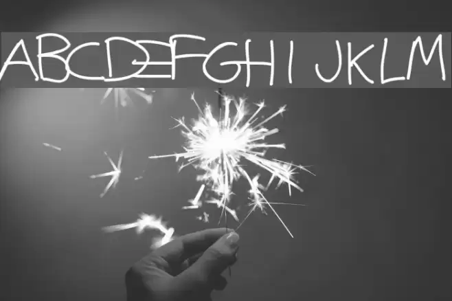 Justy1 Font examples