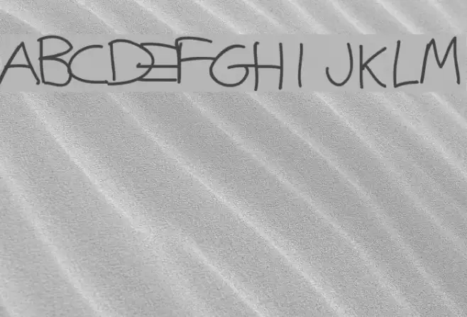 Justy1 Font examples