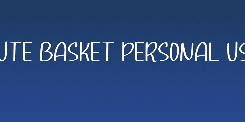 Jute Basket Personal Use Social Header
