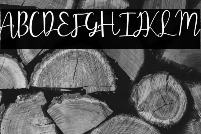 Juttely Font examples