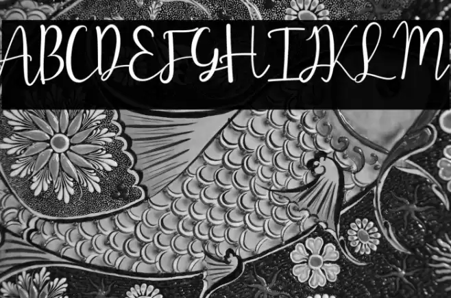 Juttely Font examples