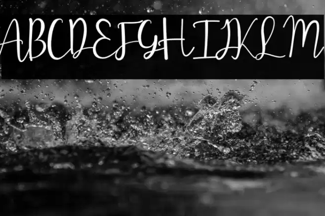 Juttely Font examples