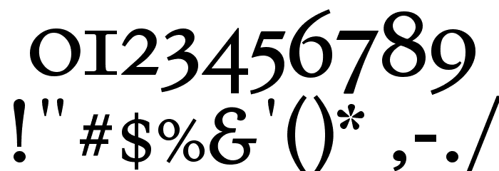 Juvelo Regular Font OTHER CHARS