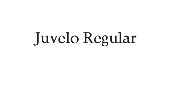 Juvelo Regular Logo