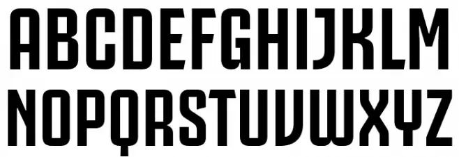 Juventus Fans Bold Font UPPERCASE