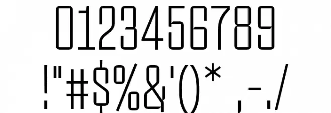 Juventus Fans Light Font OTHER CHARS