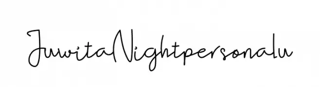 JuwitaNightpersonalu  تنزيل الخطوط