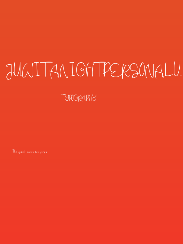 JuwitaNightpersonalu Poster