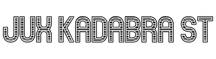 Jux Kadabra St  font caratteri gratis