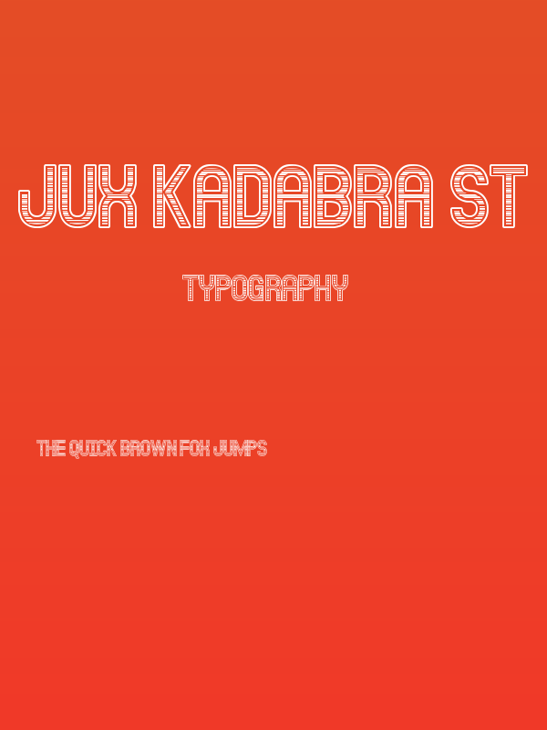 Jux Kadabra St Poster