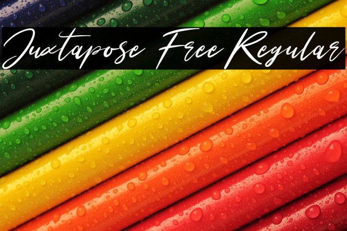 Juxtapose Free Regular Example 2