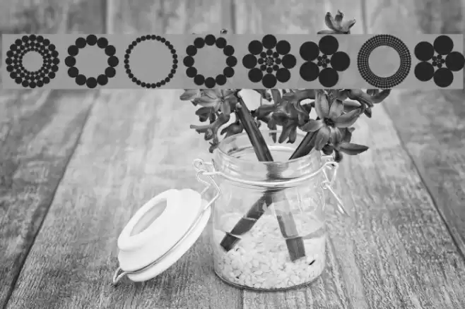 Juzudama Font examples