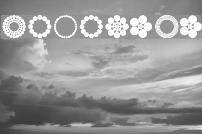 Juzudama Font examples